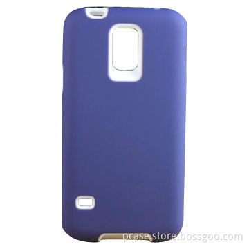 Two-piece case, silicone case outside, PC case inside